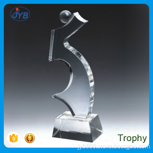 unique design custom high-end crystal trophy